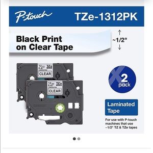 Brother Genuine P-touch TZe-1312PK